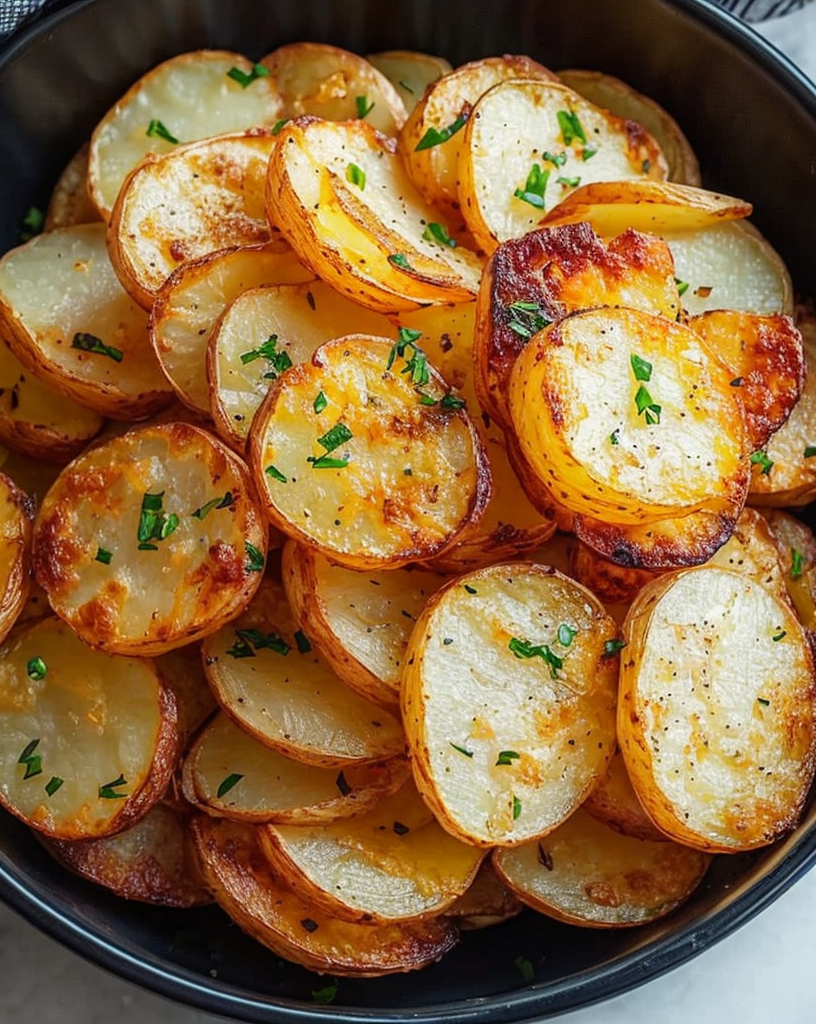air fryer sliced potatoes