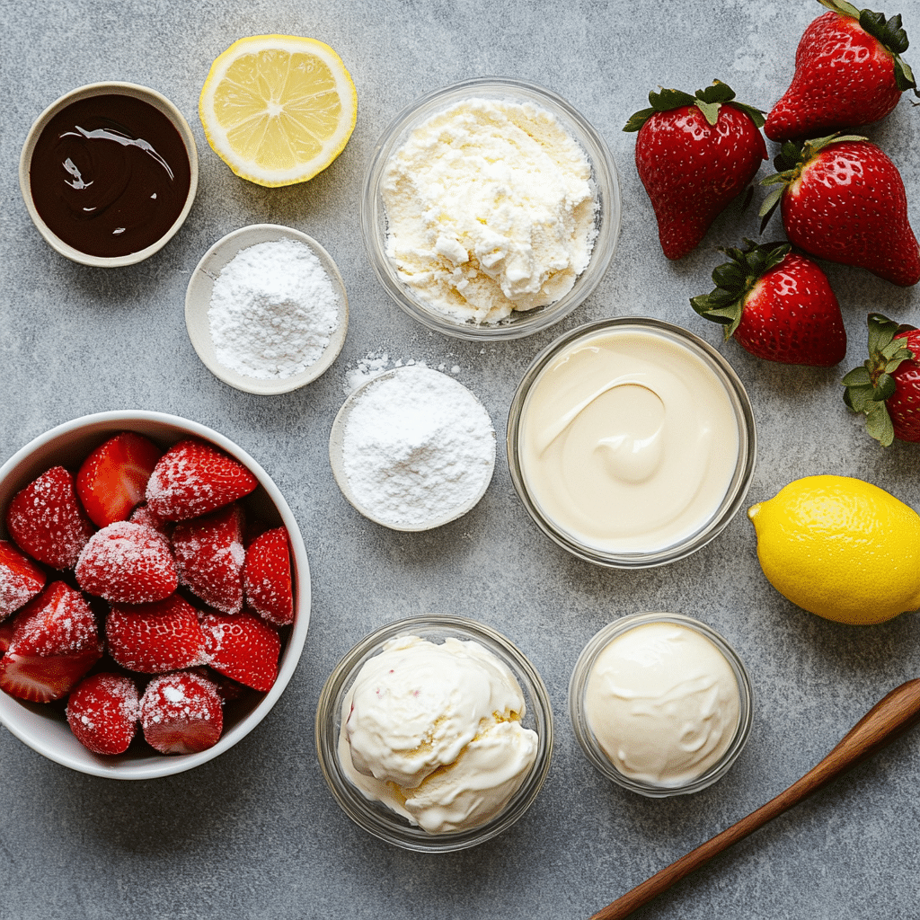 Indulge in Homemade Chocolate Drizzle Strawberry Dream Ice Cream 6 Ingredients for chocolate drizzle strawberry dream ice cream