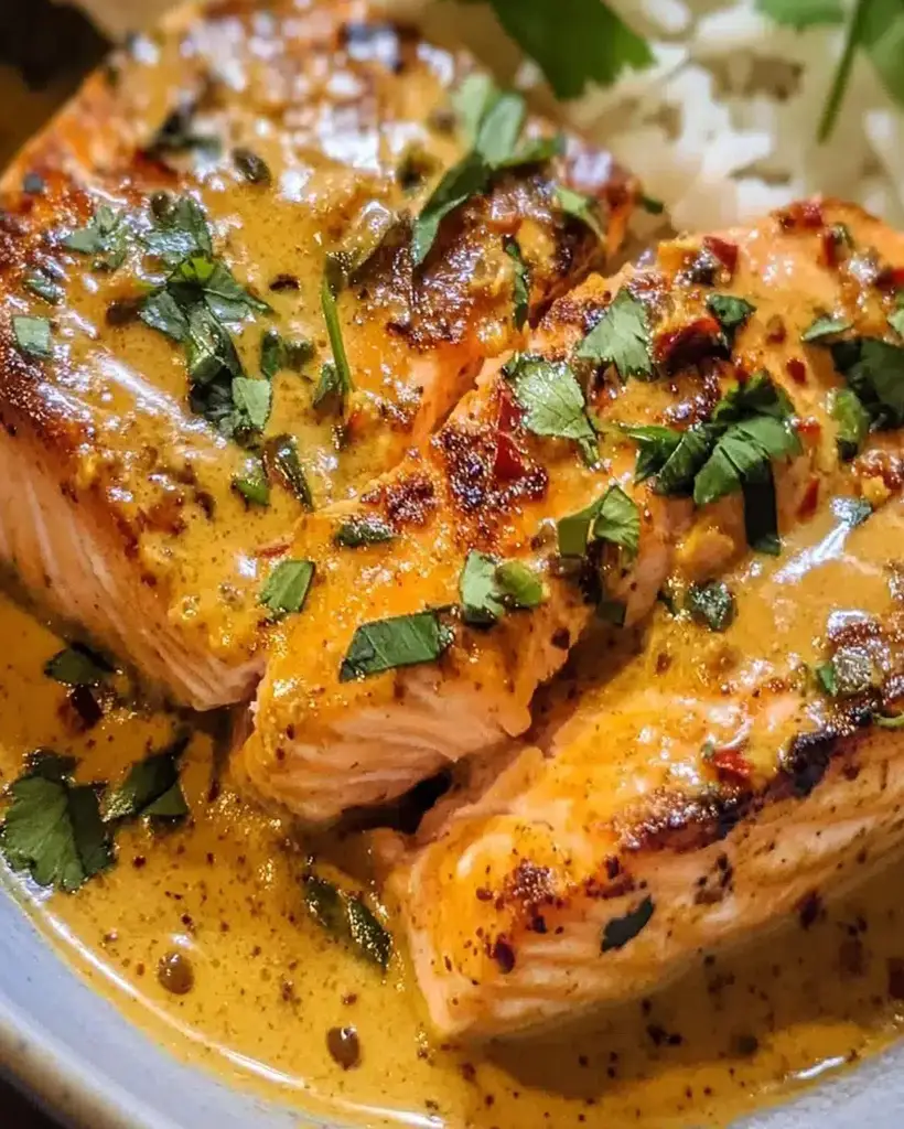 coconut curry salmon recipe