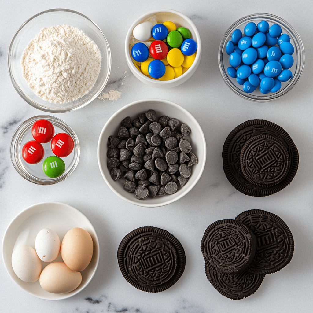 Indulge Your Sweet Tooth with Irresistible Cookie Monster Cookies 10 Ingredients for making Cookie Monster cookies