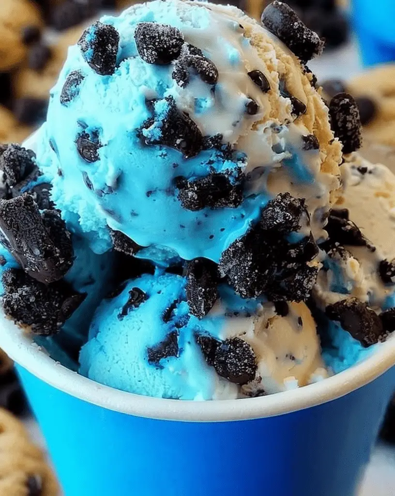 cookie monster ice cream