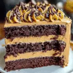 Indulge in Decadence with Double Chocolate Banana Layer Cake 4 Double Chocolate Banana Layer Cake with glossy frosting