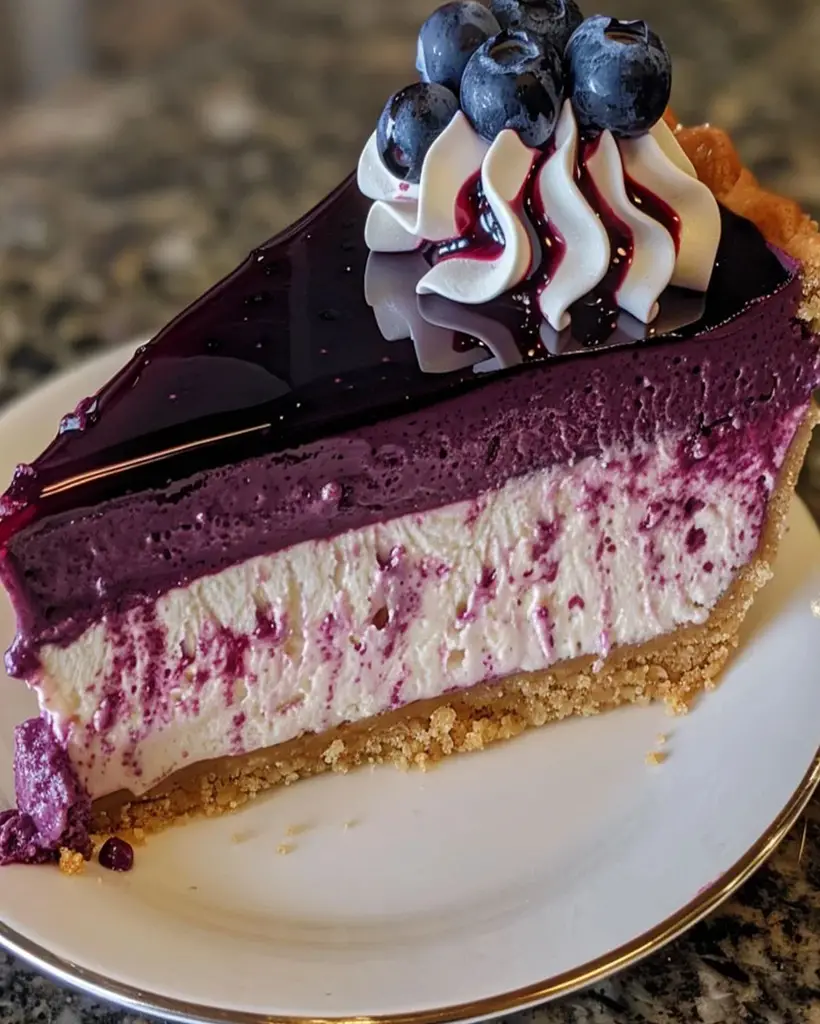 easy blueberry cheesecake recipe