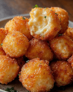 homemade fried cheese bites