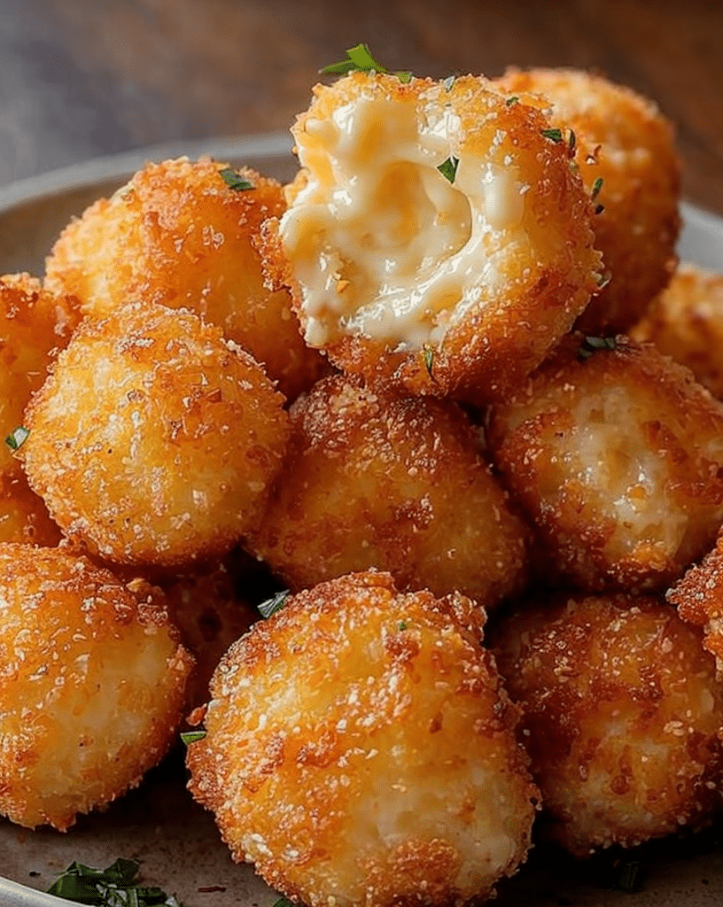 homemade fried cheese bites