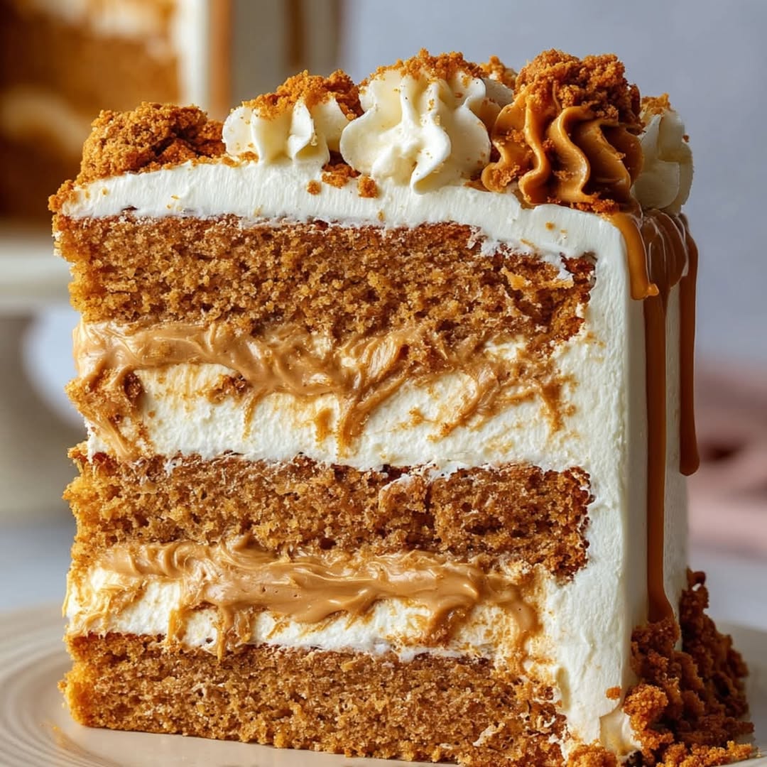 irresistible biscoff cake recipe