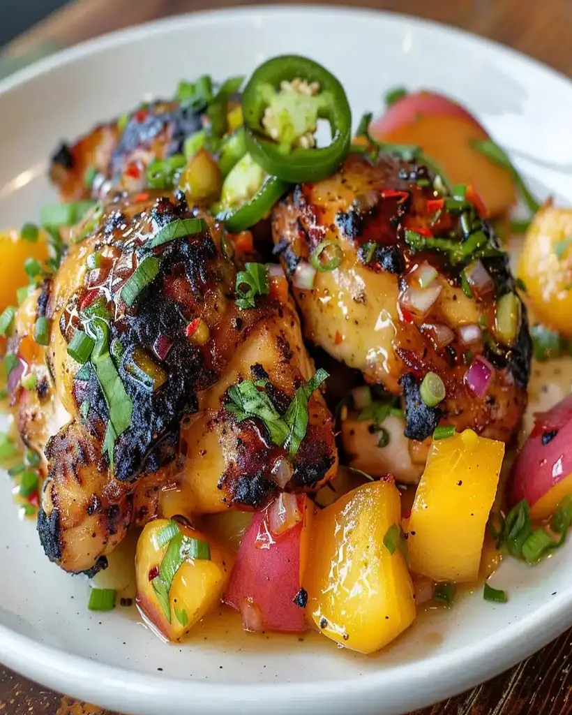 jalapeno peach chicken recipe