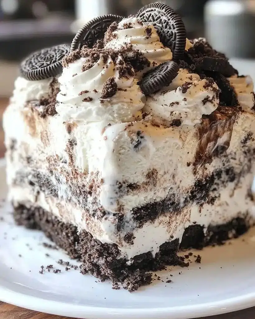 oreo ice cream cake