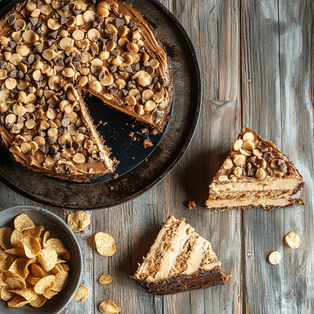 Indulge in the Ultimate Reese’s Peanut Butter Earthquake Cake Delight 10 Printable recipe card for Peanut Butter Earthquake Cake