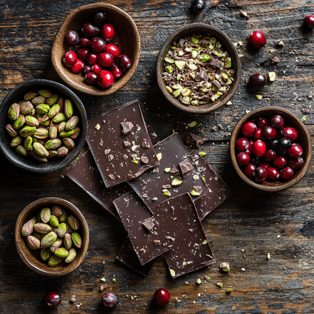 Irresistible Pistachio Cranberry Bark: A Festive Holiday Delight 11 Pistachio Cranberry Bark recipe card layout