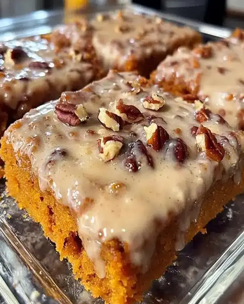 sweet potato honeybun cake