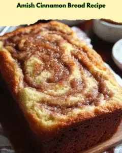 amish cinnamon bread recipe