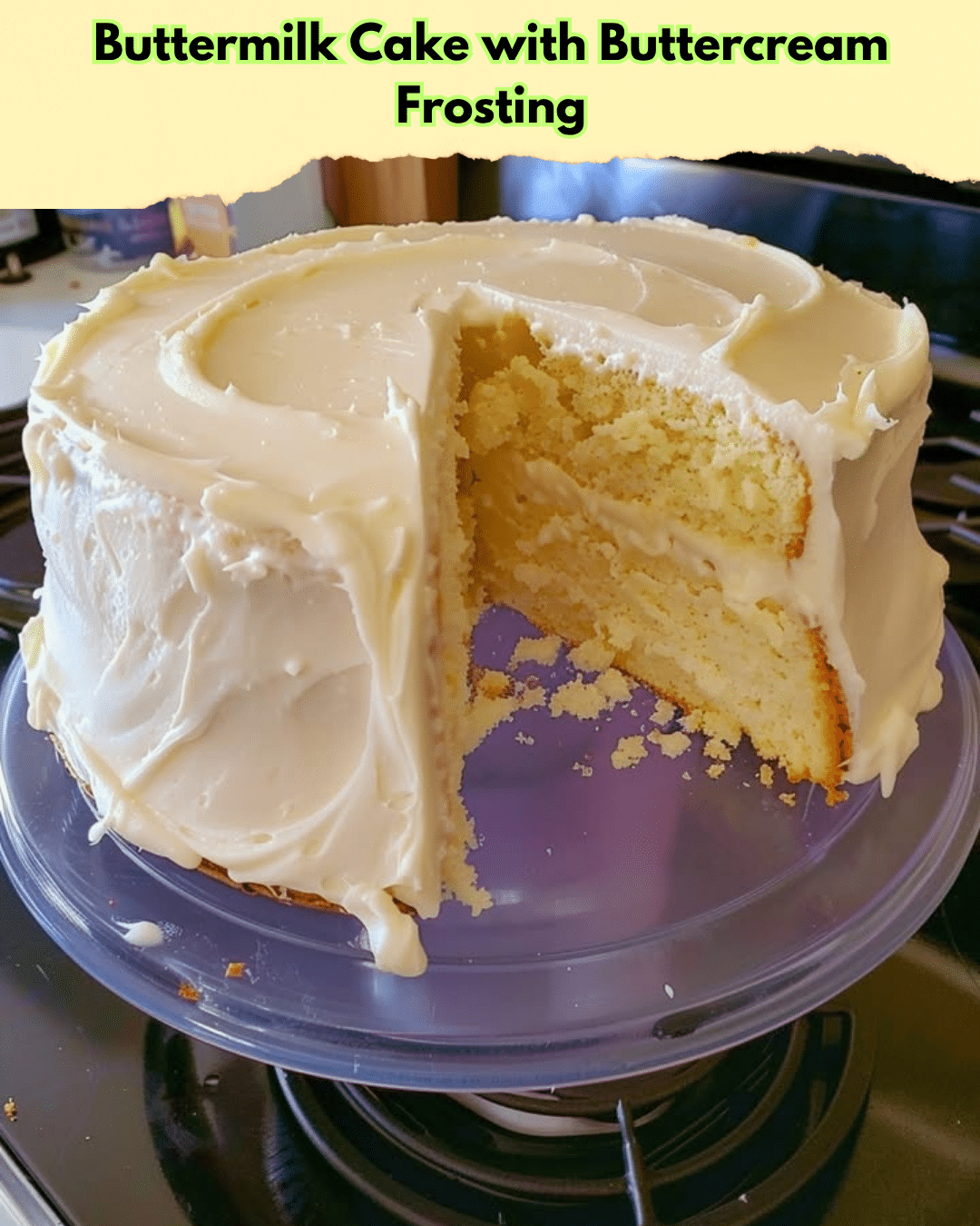 buttermilk cake buttercream frosting