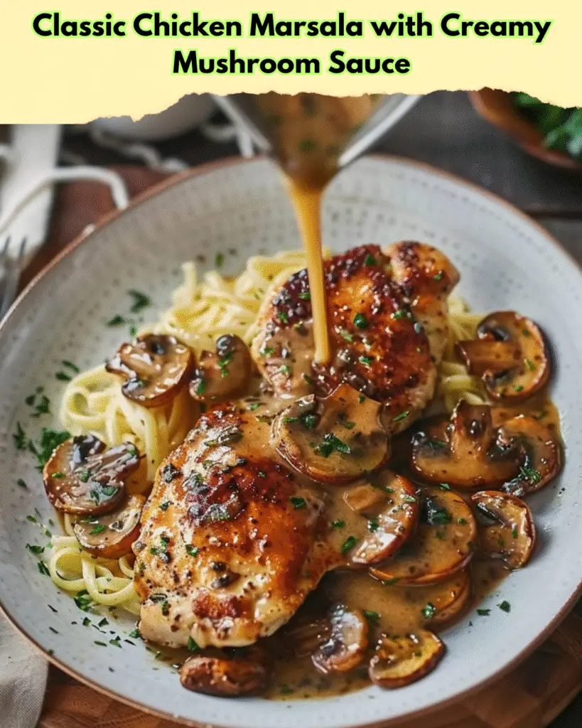 classic chicken marsala recipe
