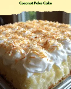 coconut poke cake recipe
