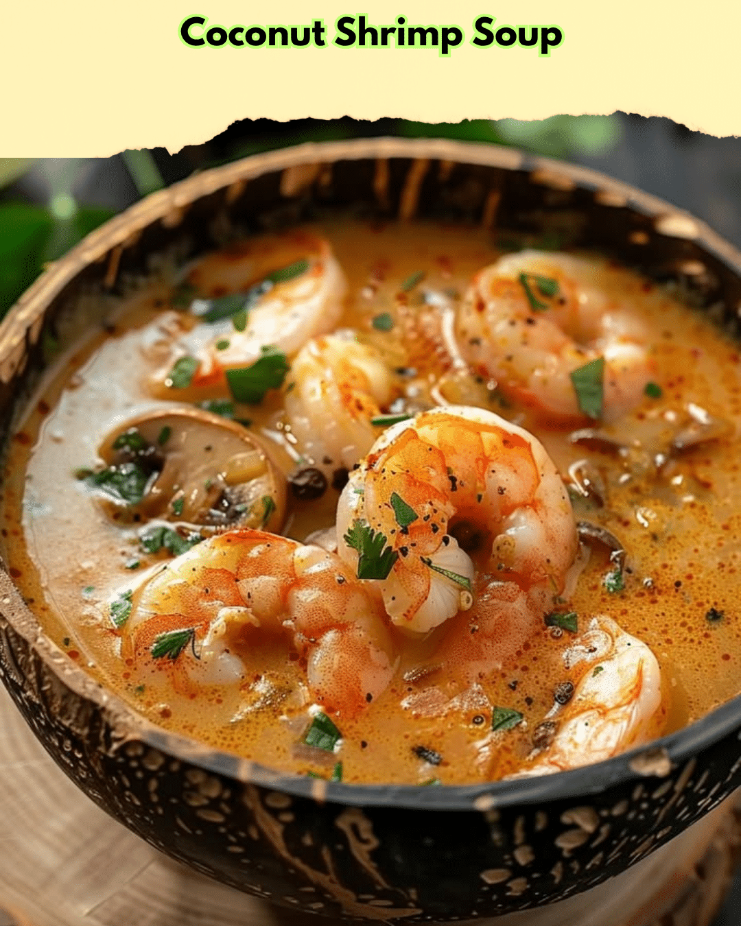 coconut shrimp soup recipe