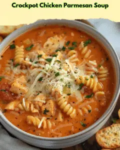 crockpot chicken parmesan soup
