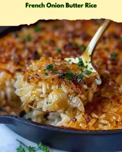 french onion butter rice