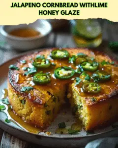 jalapeno cornbread lime honey glaze