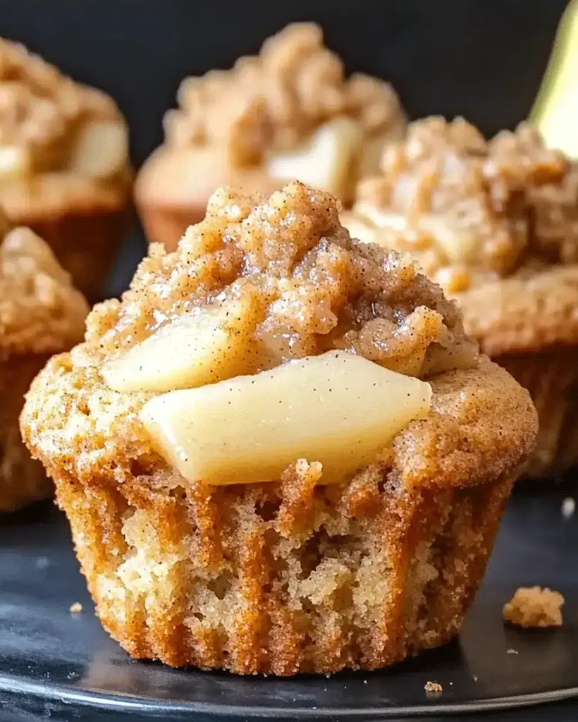 luscious cinnamon streusel muffins