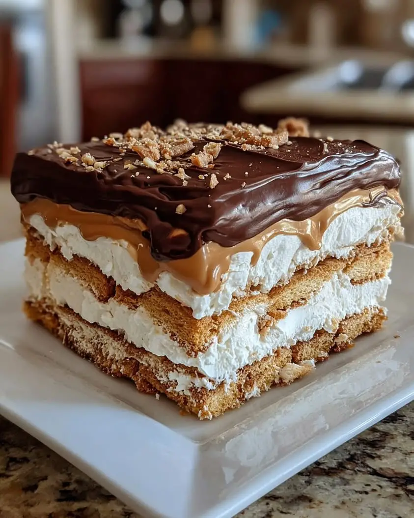 no bake eclair cake