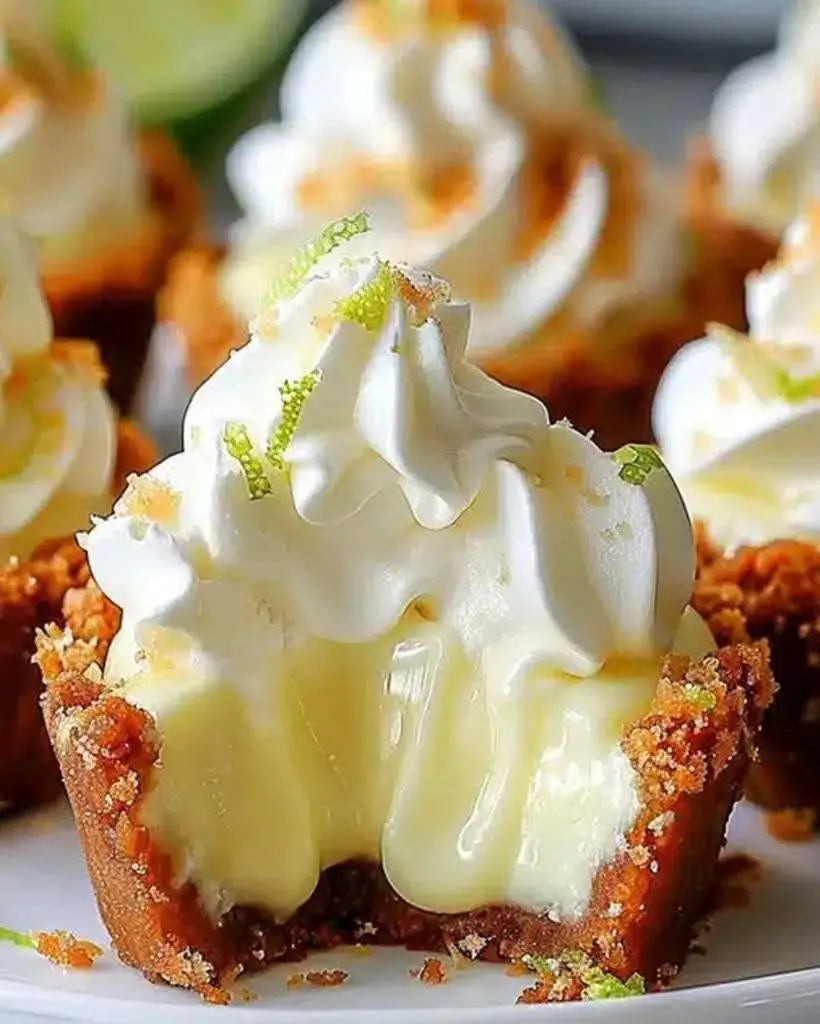no bake mini key lime pies