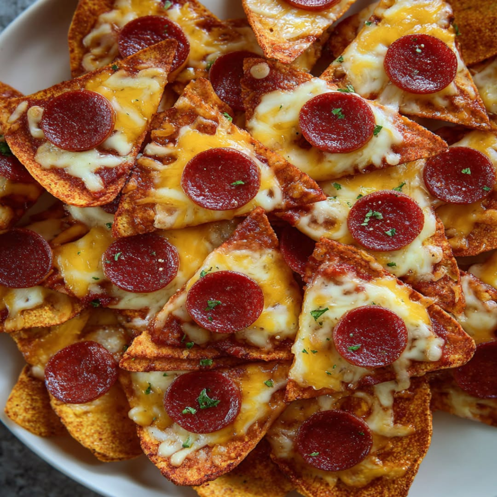 oven baked pizza chips