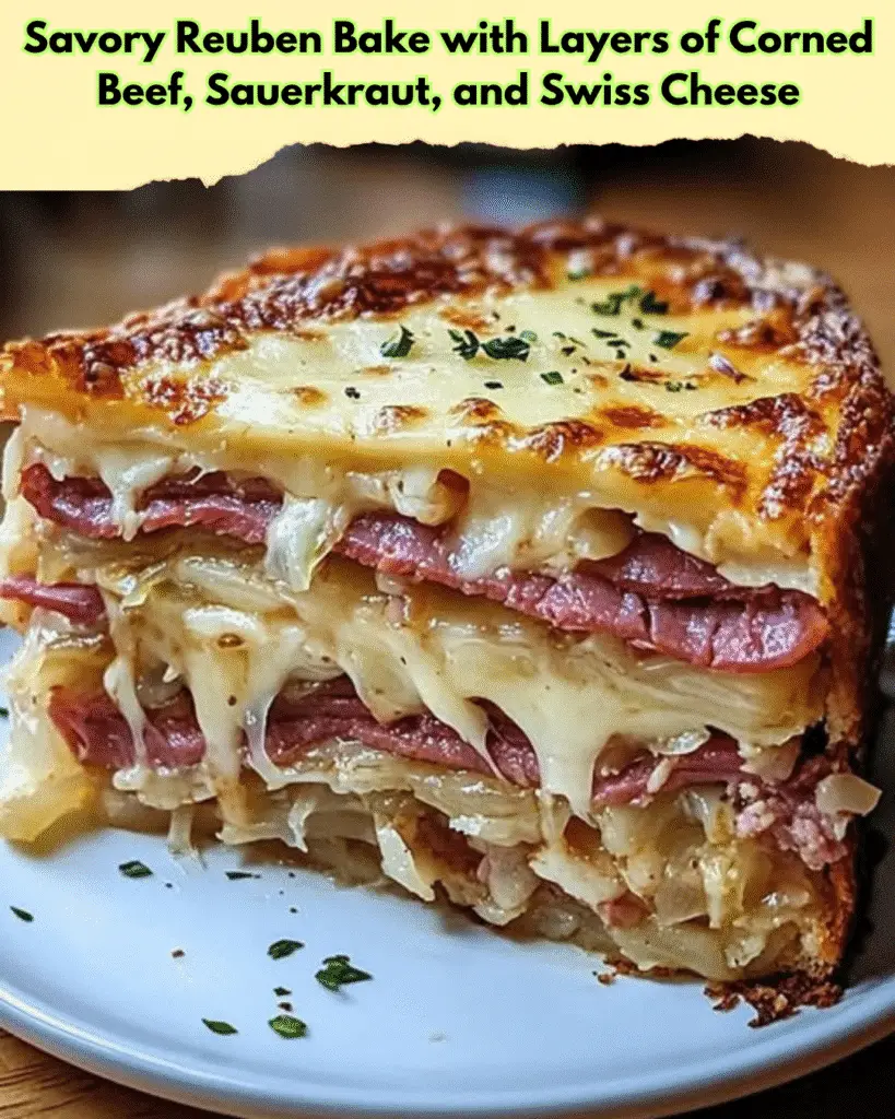 reuben bake corned beef swiss