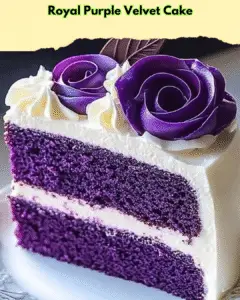 royal purple velvet cake