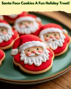 santa face cookies recipe