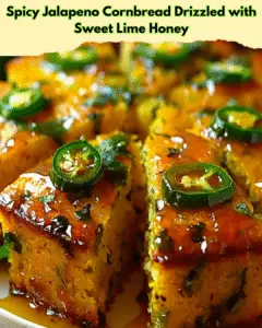 spicy jalapeno cornbread lime honey