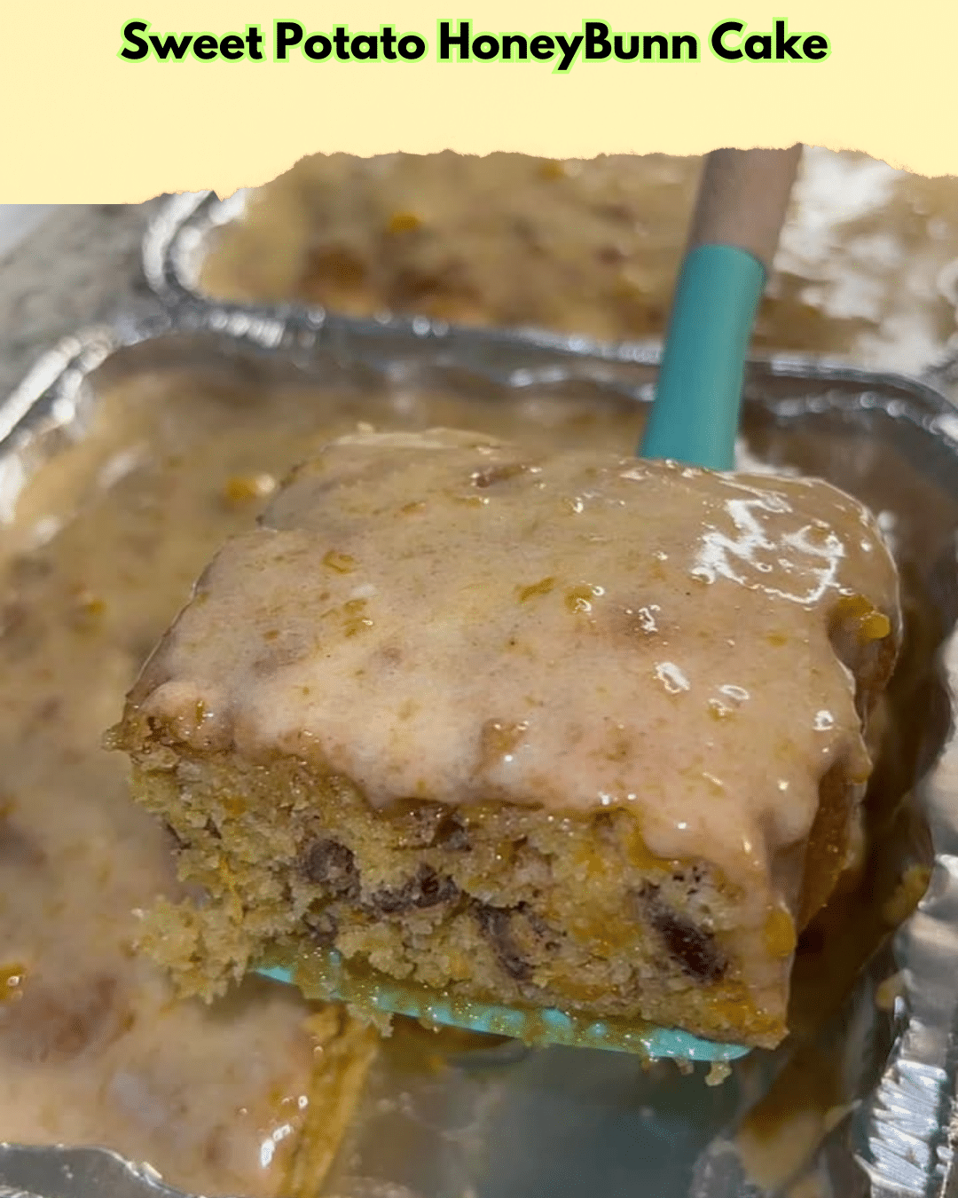 sweet potato honeybunn cake