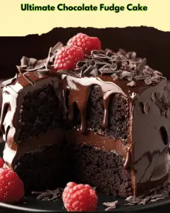 ultimate chocolate fudge cake