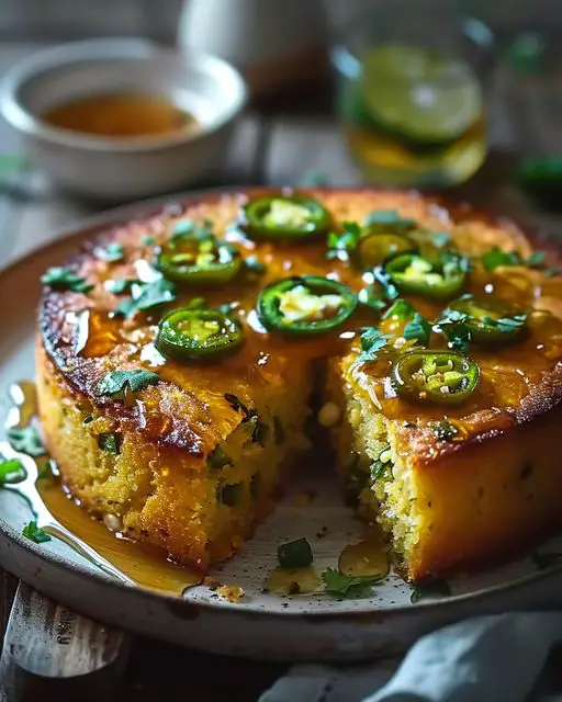 best jalapeno cornbread lime glaze