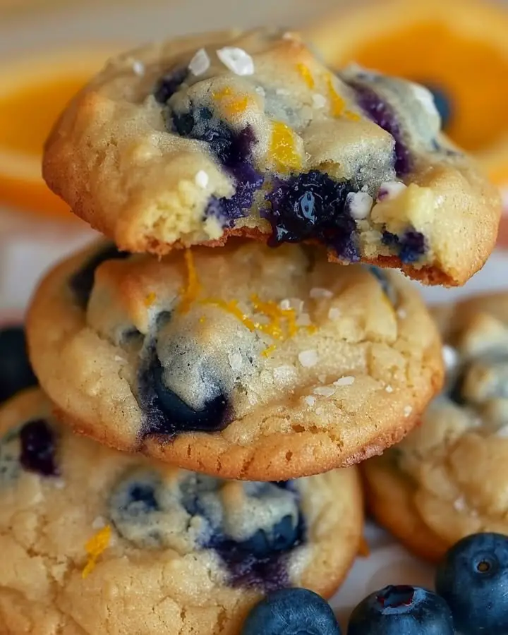 best orange blueberry butter cookies