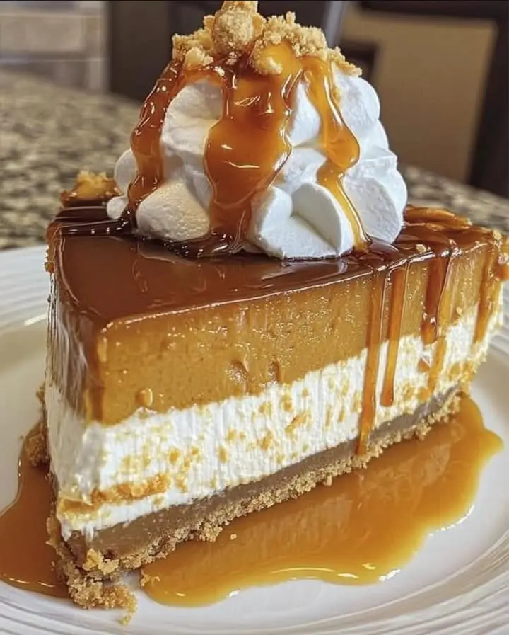 caramel pumpkin cheesecake magic