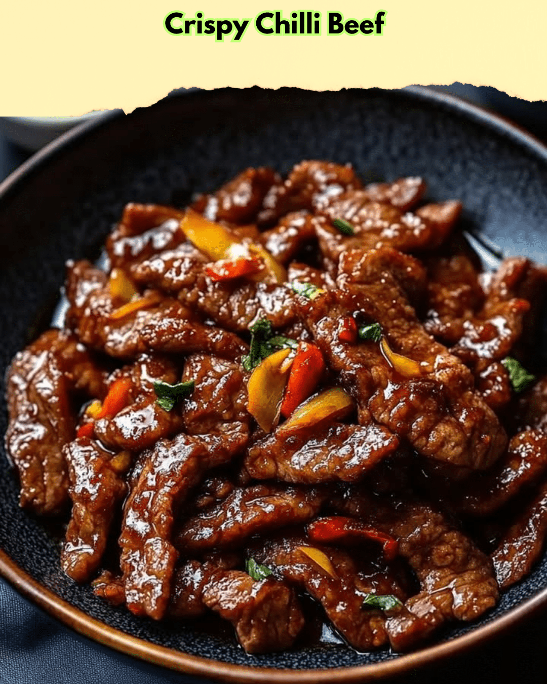 crispy chilli beef recipe