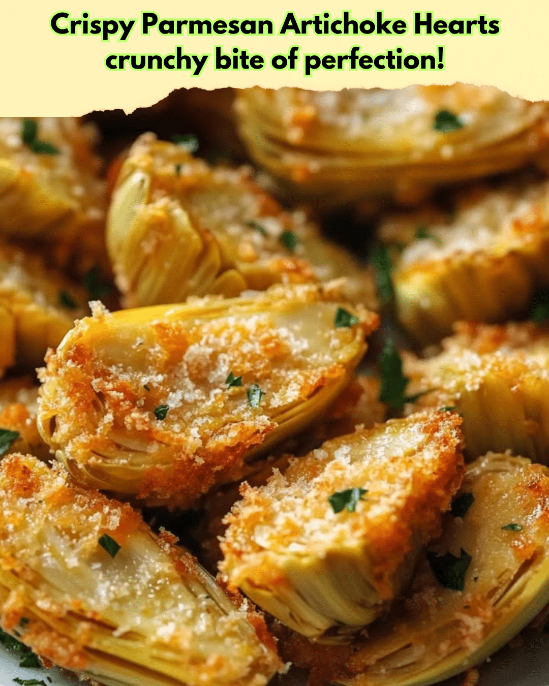 crispy parmesan artichoke hearts
