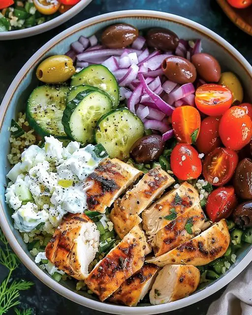 easy greek chicken tzatziki