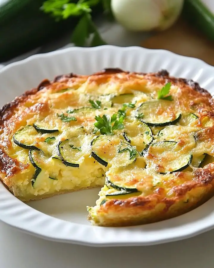 easy zucchini parmesan bake