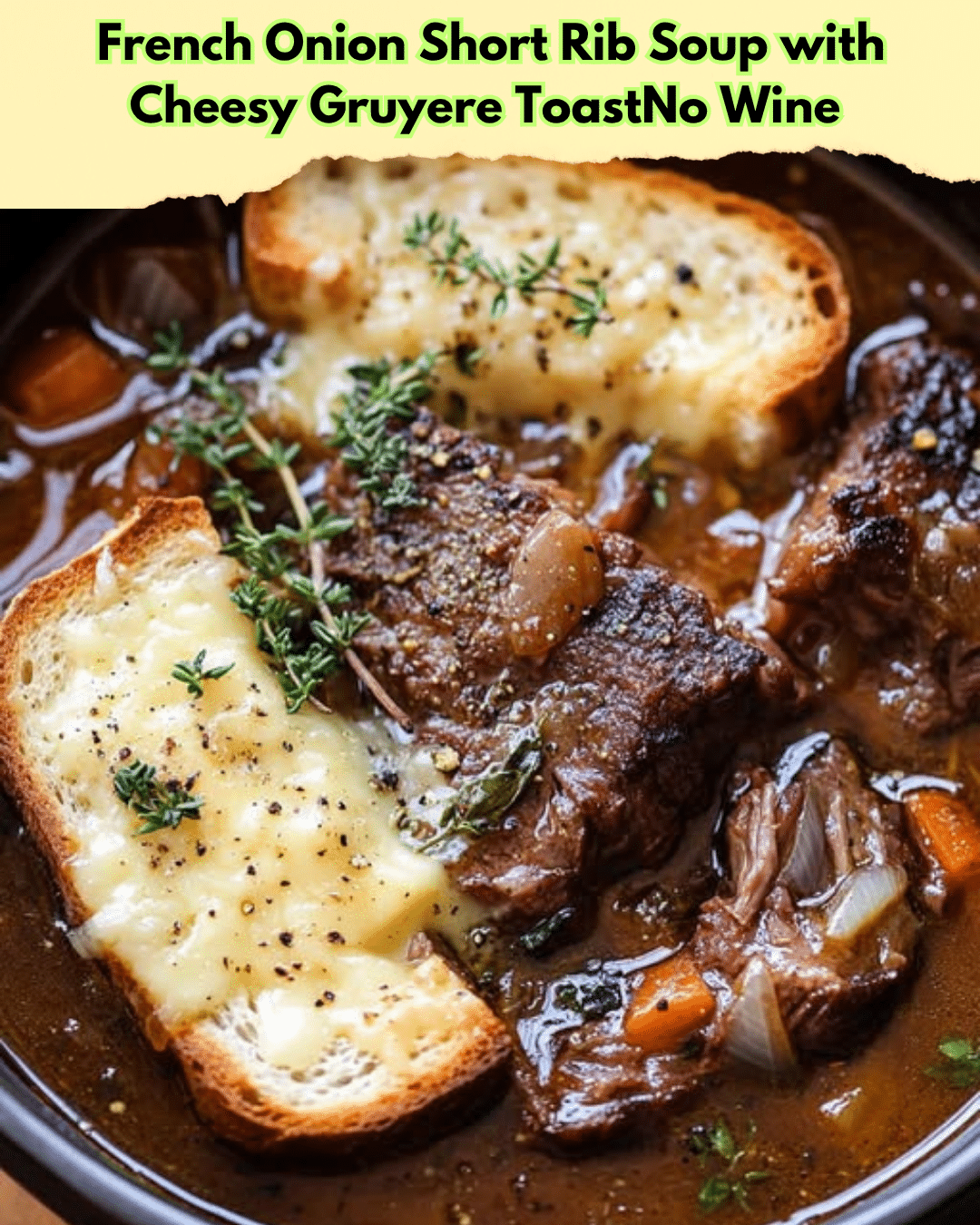 french onion short rib soup