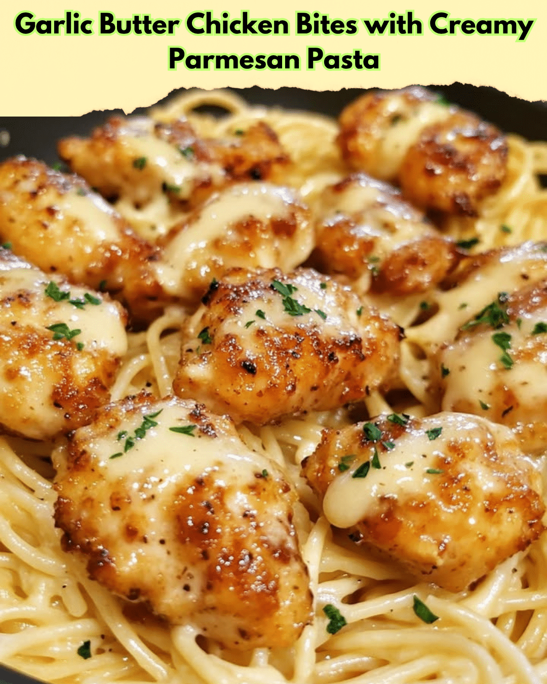 garlic butter chicken pasta