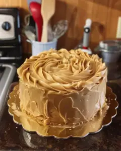 baptist pound cake caramel icing