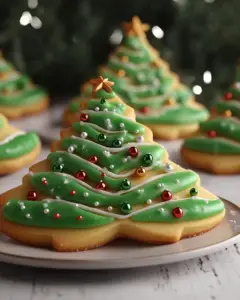 christmas tree cookies