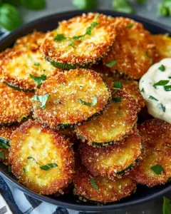 crispy zucchini chips basil mayo