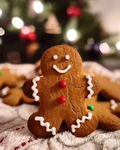 gingerbread man christmas cookie