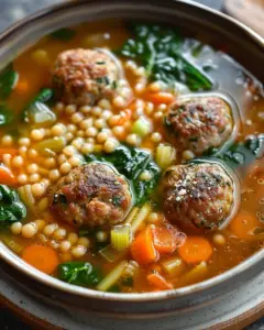 italian wedding soup parmesan meatballs