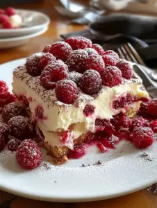 raspberry tiramisu