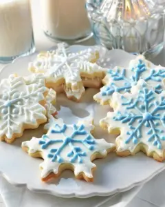 snowflake cookies