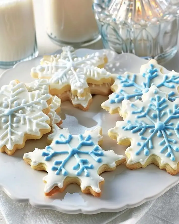 snowflake cookies